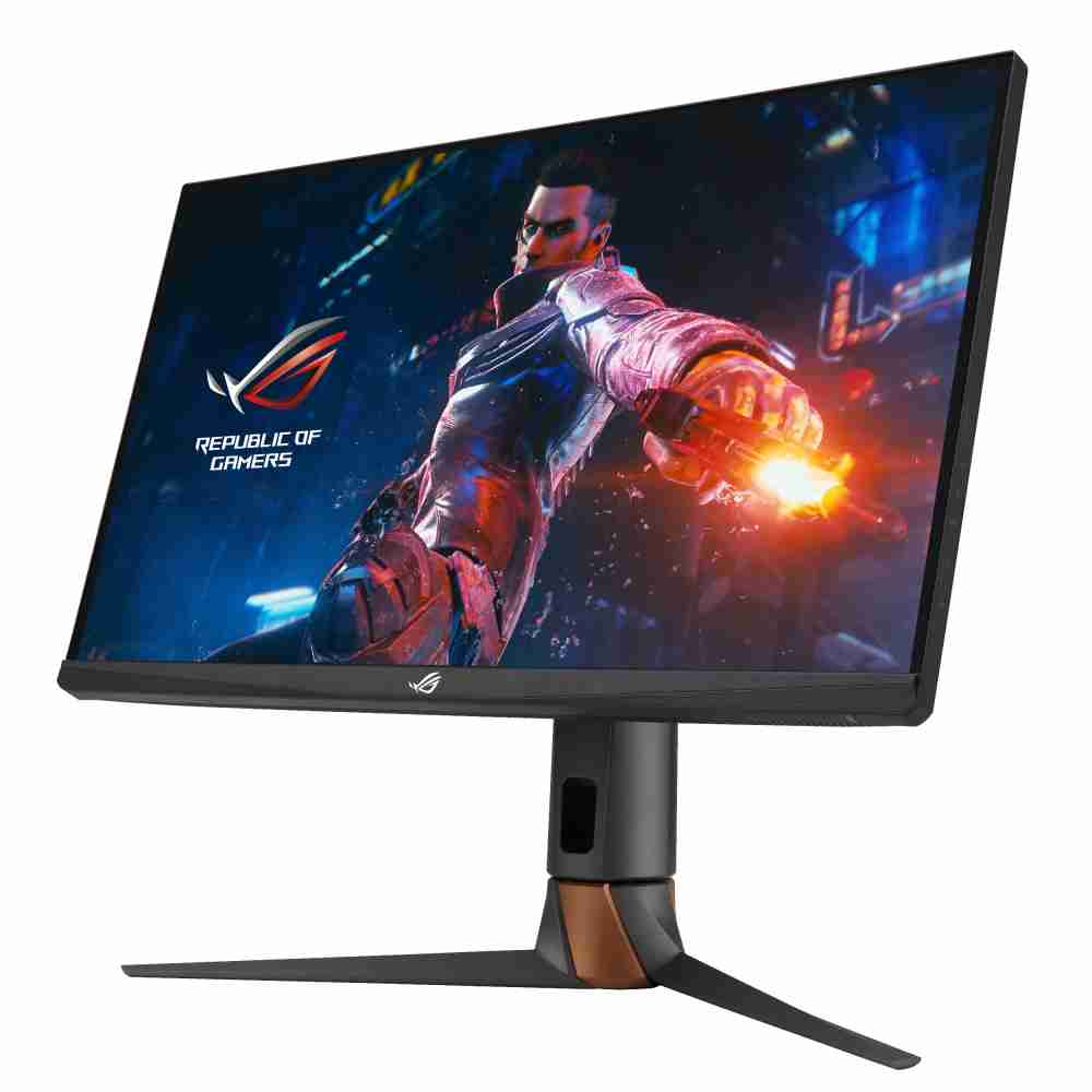 华硕ASUS ROG Swift 360Hz PG27AQN，，，，采用巨星国际全新可支持ULMB2技术的高阶电竞显示器，，，为电竞玩家打造突破以往的急速游戏体验。。（图片来源：ASUS提供）